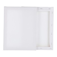 2 Pcs Stretched Canvas, 7×9″ Artist Boards 4/5″ Profile Cotton Panels,White