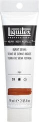 High Viscosity Acrylic Paint, 2oz Tube, Burnt Sienna
