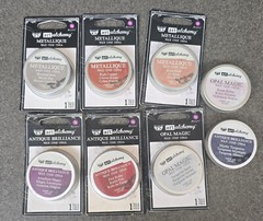 Lot of 8 New Finnabair Art Alchemy Metallique & Opal Magic Wax