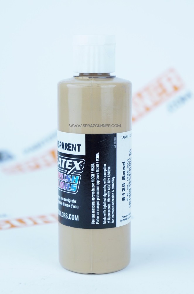 Createx Airbrush Colors 5126 Transparent Sand 4oz. water-based paint