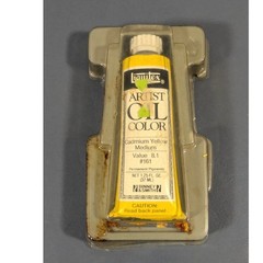 Liquitex Artist Oil Color Cadmium Yellow Medium 1.25oz Binney & Smith #161