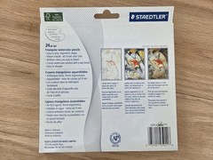 STAEDTLER Watercolor Triangular Barrel Pencils 1271 C24A6 Set of 24
