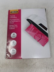 Fellowes CRC52042 Thermal Laminating Pouches, Letter Size, 10 mil, 50 Count