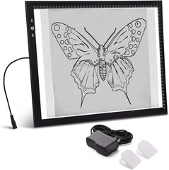 A3 LED Artist Tracing Light Box Copy Table, Adjustable High Brightness Light Pad
