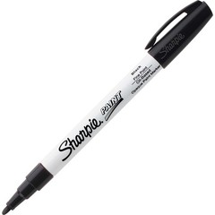 Sharpie Oil-Based Opaque Paint Marker Fine Point Black, Pack Of 1