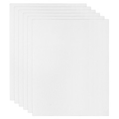 11×14 Canvas Boards for Painting, 6 Pack 100%Cotton Square Triple Primed Blank