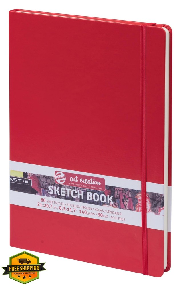 Talens Art Creation Sketchbook Red 21x30cm