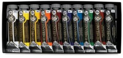 Artists’ Oils – Set of 10, Basic Set, 15 ml tubes