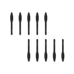 HUION 10 Pack Replacement Nibs PN04 for Drawing Tablet PW100 Stylus, black