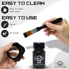 Shin Kokushoku Musou Black Acrylic Paint 1L KOYO Orient Japan