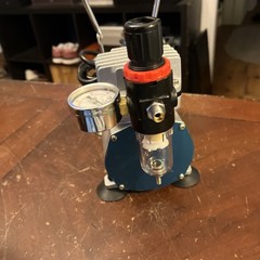 PointZero 1/5 HP Airbrush Compressor Air Pump with Lots of Extras P21