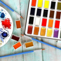 30 Pcs Short Handle Round Brushes – Ideal for Fine Detail Painting Projects