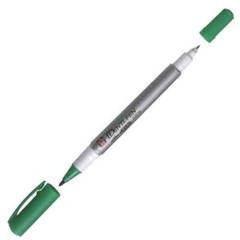 Sakura Identipen Marker Two Tip Fine/X-Fine Green Writing School Home Invitation