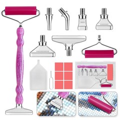 Diamond Painting Pen Kit – 7 Metal Tip Diamond Art Tools, 5D Diamond Painting