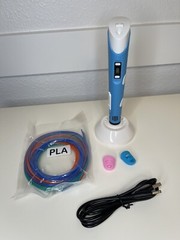 3D Printing Pen BlueCrafting Drawing Arts Printer Tool Modeling ABS PLA Filament