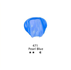Artecho Pearl Blue Acrylic Paint (120ml / 4.05oz) Tubes, Art Craft Paints