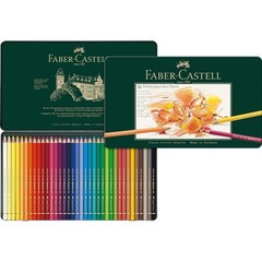 Faber-Castell 110036 Polychromos Colored Pencils 36 Colors Tin Set Japan Genuine