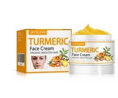 Turmeric Firming Beauty Cream, Lightens Wrinkles, Tightens Face, Brightens Skin