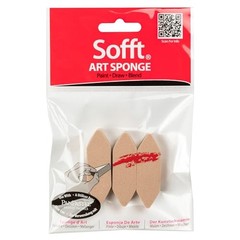 Sofft Artist Tools by Golden, Point Sponge Bars, Pack of 3, Professional