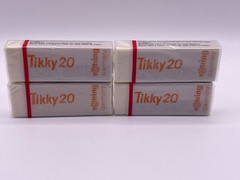 Tetring Germany Tikky 20 Eraser Wite x 4 – Brand New