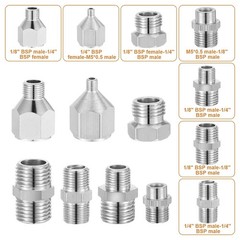 Airbrush Quick Release Adapter Connecter Airbrush Adapter Kit For Air Compressor