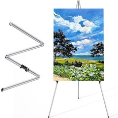 63in Folding Easel Tripod Art Painting Stand Portable Display Holder Adjustable
