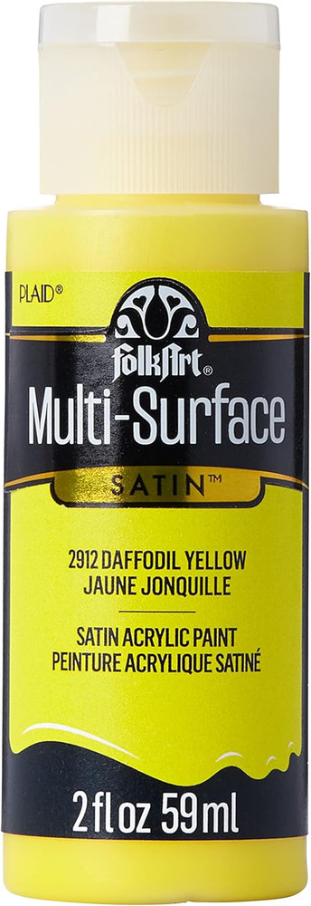 Pl2912 Multi-Surface Paint, 2 Oz, Daffodil Yellow