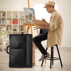 Acshio Art Portfolio Backpack, Large 24”L x 18”W x 18”W, Black