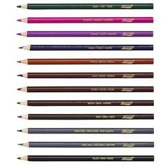 Prang Thick Core Colored Pencils, 3.3 Millimeter Cores, 7 Inch Length, Assorted