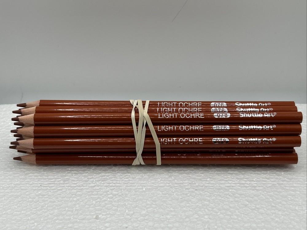 (20 COUNT) LIGHT OCHRE 078 – Shuttle Art Colored Pencils