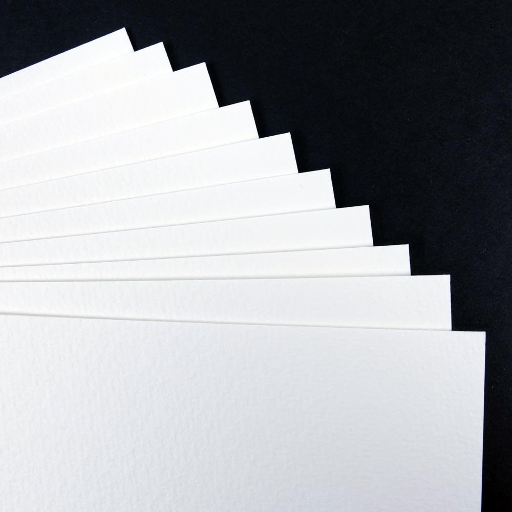 Heavy Watercolour Paper 350gsm – 10 Sheet Pack A3 (11.7×16.5)