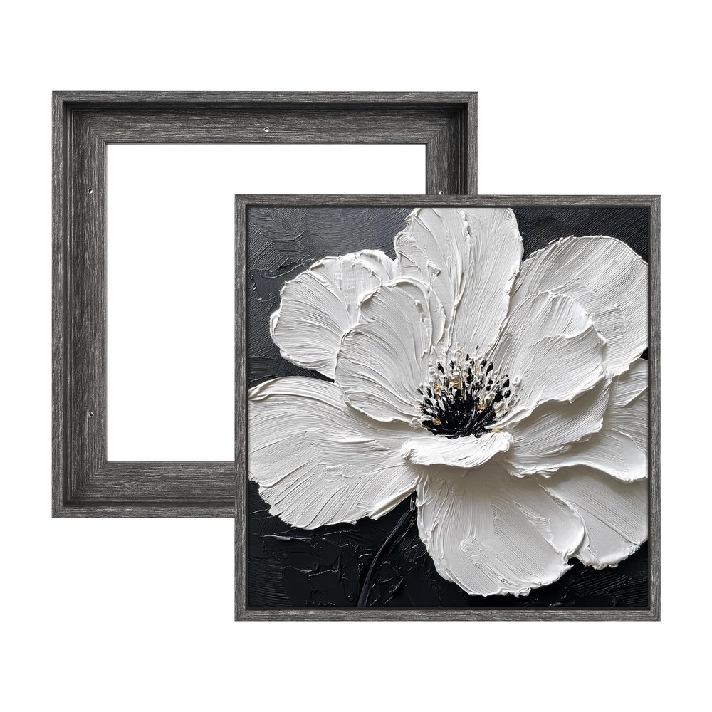 Canvas Frame for 12×12 Family Travel Personalized Portraits, 2 Pack 0.9″ Deep…