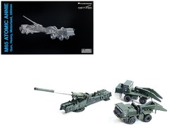 United States M65 Atomic Cannon Artillery Olive Drab US Army Series 1/72 Plastic