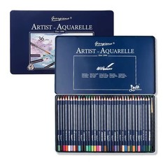 Giorgione 36 Colors Watercolor Pencil Set Colored Drawing Pencils In Tin Box