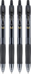 Fine Point Black Ink Gel Pens – G2 4-Pack Refillable Writing Tools for Adults