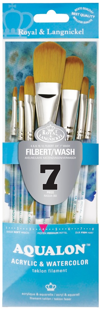 Royal Aqualon Premium Artist Paint Brush Sets