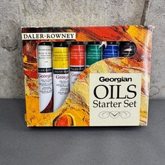Daler-Rowney Georgian Oil Paint Starter Set 6 Tubes x 22ml Fine Artists Color