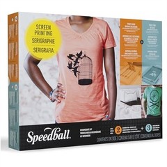 Intermediate Screen Printing Kit – Complete Fabric Starter Set with Inks,
