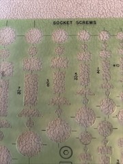 Vintage Berol Rapidesign Template – Tool Designer – No. 81 Socket Screws