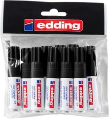 0.5 mini permanent marker – black – 10 marker pens – fine round nib 1 mm – wa…