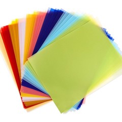 Cridoz 9-Color Transparent Vellum Paper – 8.5 x 11, x 11 Inches, Colour