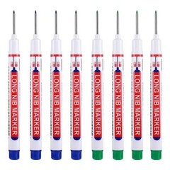 8PCS 20mm Deep Hole Nib Head Markers for Metal, Wood & DIY Multi-Purpose