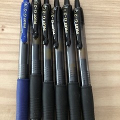 6 Pilot G2 Retractable Gel Rolling Ball Pen Bold & Fine Point – Used & Tested