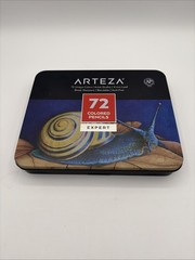 Arteza Professional Colored Pencils – Set of 72 Expert Artist Quality 4mm.