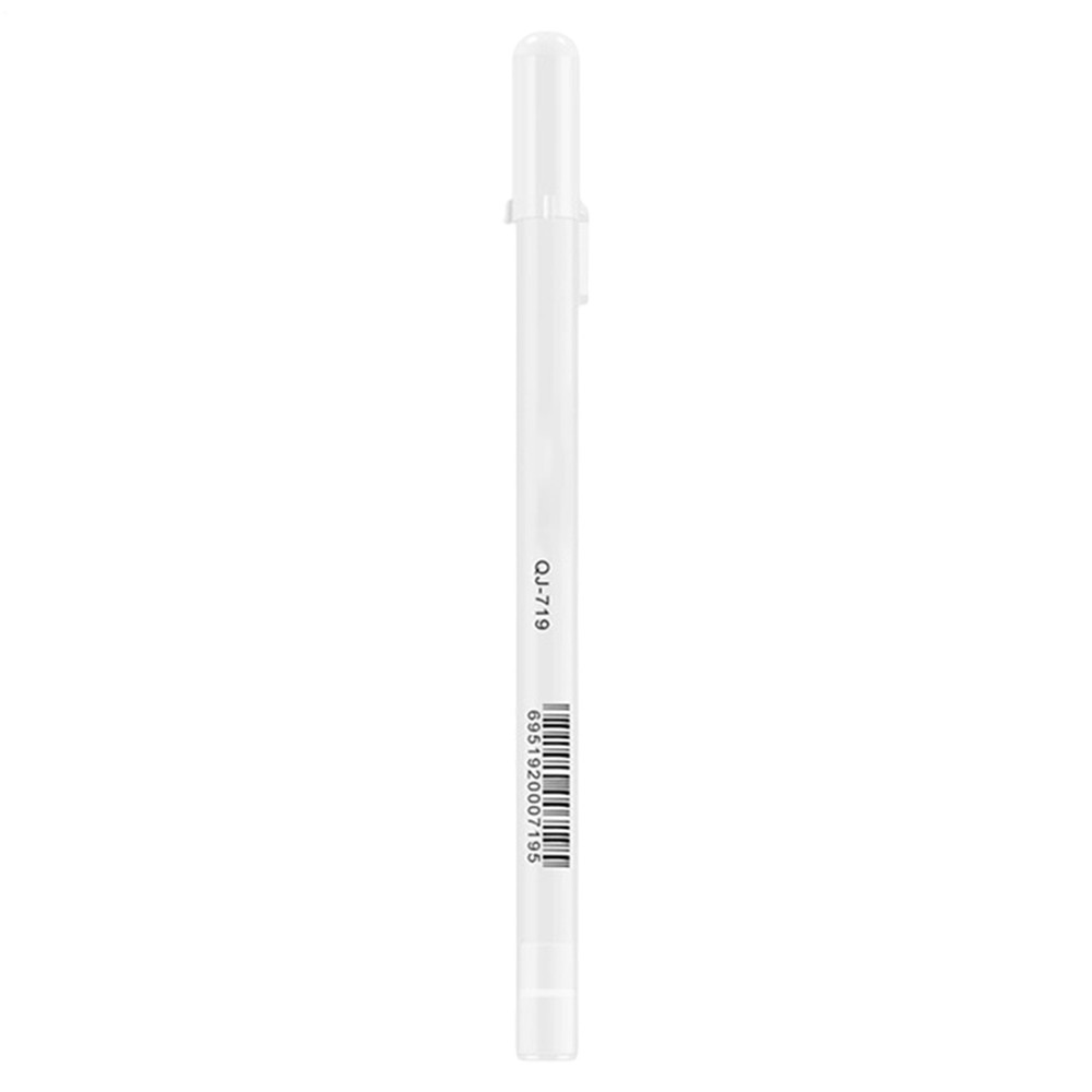 2pcs White Gel Pens Fine Point Tip Marker Water Based White Paint Pens