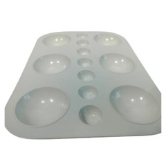 3 Pieces, Multishape, High Quality and Durable Plastic Pallets Paint Tray.