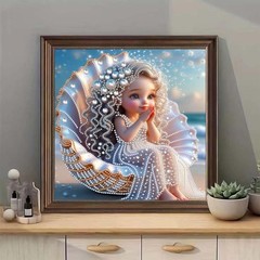 5D Diamond Painting Kits for Adults,Special Shape Diamond Art Kits for Shell….