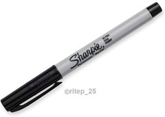 Sharpie Permanent Precision Marker- Ultra Fine Point, Black Ink (3 Pack) – New