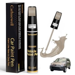 Bronze Touch Up Paint for Cars, Car Scratch Repair Champagne Gold Bronze Map