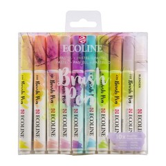 Brush Pen set Pastel | 10 colours (11509801)